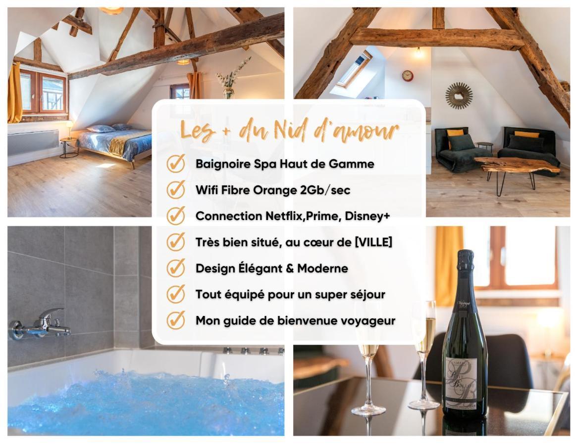 Centre-Ville Le Nid D'Amour Jacuzzi Appartement 鲁昂 外观 照片