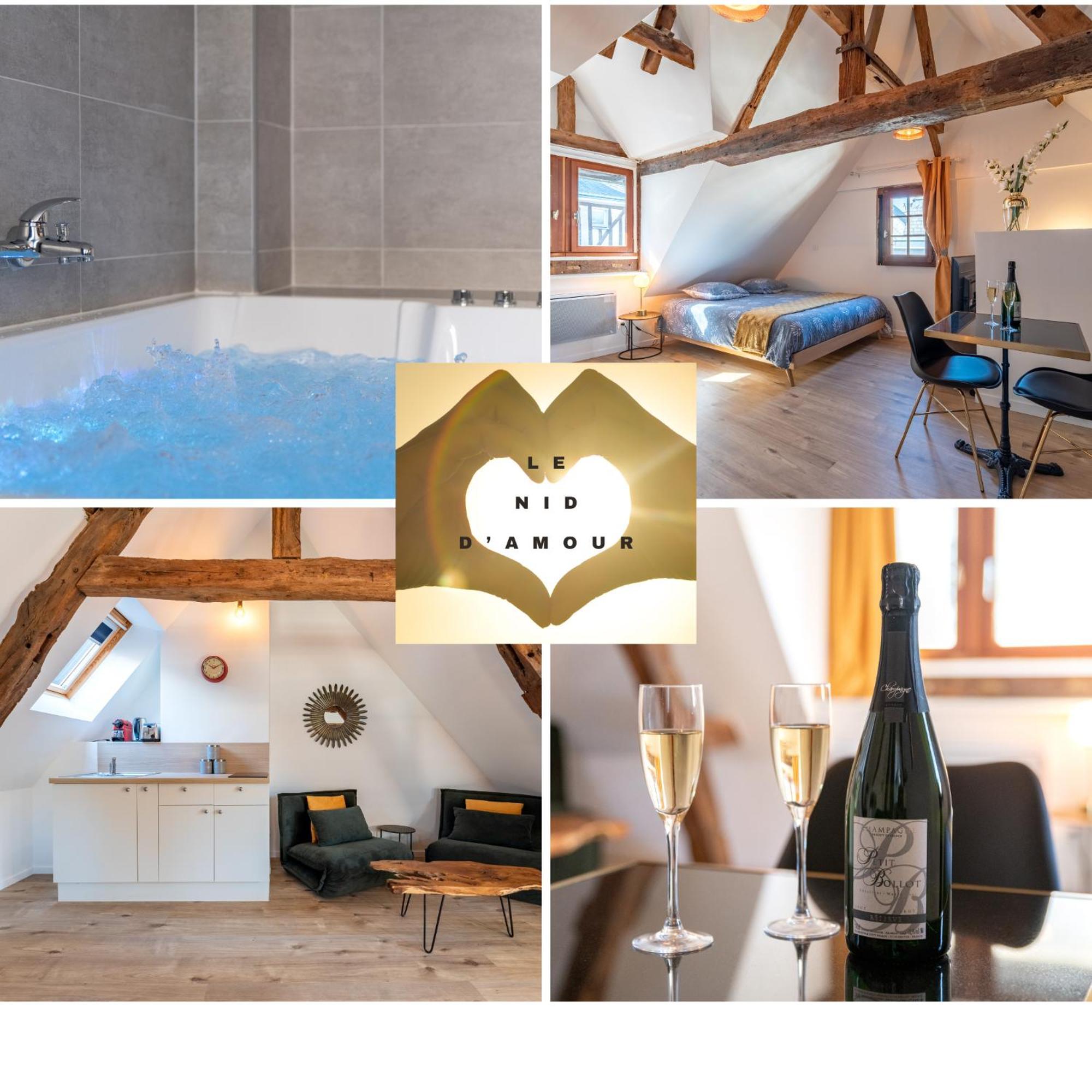 Centre-Ville Le Nid D'Amour Jacuzzi Appartement 鲁昂 外观 照片